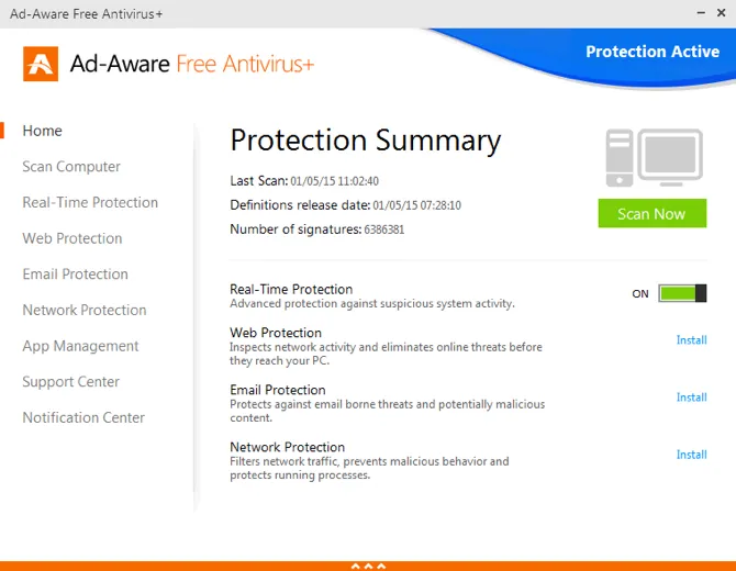 Lavasoft Ad-Aware Free (适用于Windows设备)