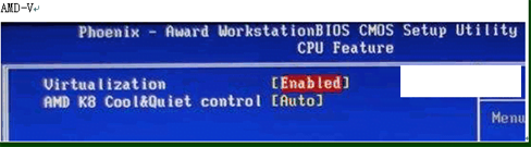Bios开启虚拟化选项
